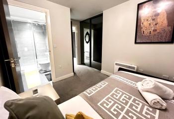 30Nights Offers l Premium Offers l Sleeps Up to 2 l Stunning View l 2 Bed 2 Bath Penthouse & Gym l City Centre JVT Short Lets, Birmingham (fotografie 5)