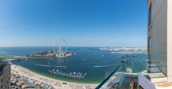 Huge Penthouse with yacht included and private pool!!!, Dubaj (fotografie 3)