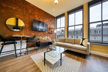 Cozy Central Station 1 Bed Apartment B8, Glasgow (Foto 3)