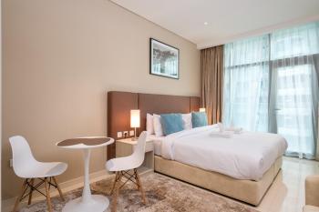 Charming Studio in Seven Palm with Balcony Rooftop Floor, Dubaj (fotografie 4)