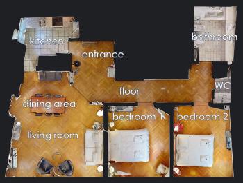 Great 2BD Flat Old Town - SCHIPFE B, Curych (fotografie 4)