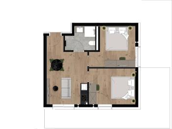 Apartment in Kirchberg near Ski Lift, Kirchberg in Tirol (fotografie 4)