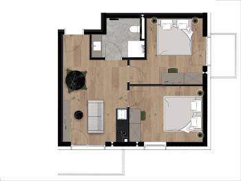 Apartment in Kirchberg near Ski Lift, Kirchberg in Tirol (fotografie 5)