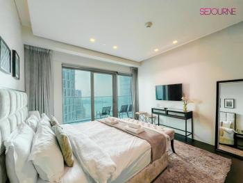 DH58 - High end 1BR, Palm views in Damac Heights tower, Dubaj (fotografie 2)