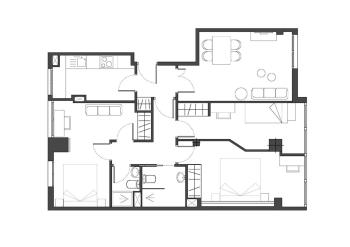 Madrid Total Access 3 bedroom 2 bath Apt 6 persons, Madrid (photo 4)