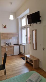 Green Apartment KM1 Small two-room apartment with terrace, Berlino (foto 5)