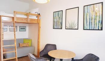 Green Apartment N40 Cosy Studio for 3 guests, Terrace, Berlin (zdjęcie 5)