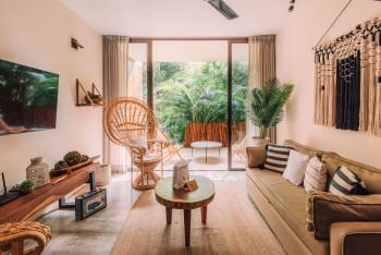 Quiet, Lux, Spacious and Comfy 2bd 2bth Condo,Private Pool, Wifi, AC, 24hr security, Tulum (zdjęcie 3)