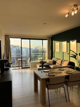 Central Apartment with City Park View and Terrace, Antverpy (fotografie 5)