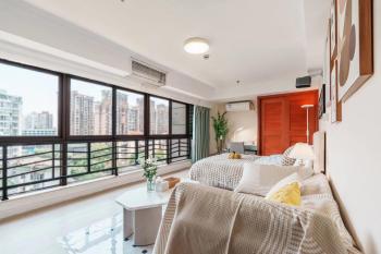 Qiya Luxury Apartment Lujiazui Beiyangjing Subway Station Branch, Szanghaj (zdjęcie 3)