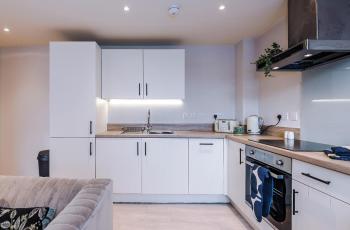 King Bed Premium Central Apart, Leeds (Foto 5)