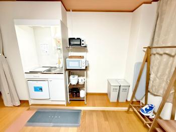 PetitHotel017全室ミニキッチン付きファミリルーム 飲食街中心 阿波踊り会館7分 文理 徳島大学 アスティとくしま車8分, Tokušima (fotografie 5)