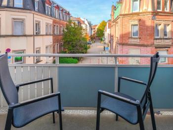 Luxus Apartments im Zentrum Nürnbergs, nahe Messe, mit Balkon & Parkplatz, nähe Playmobilfunpark, Self-Check-in, Nürnberg (Foto 4)