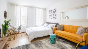1597-6 Luxury Studio Upper East Side W&D, New York (fotografie 2)