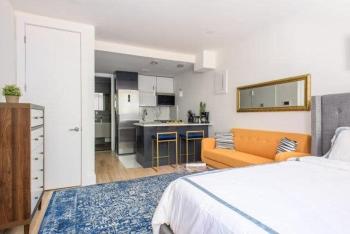 1597-3 Studio Upper East Side Apt W&D in unit, New York (fotografie 2)