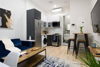 78-4D Quality 1br W&D Skylight By Central Park, New York (Foto 2)