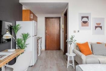 Silkhaus renovated studio with Burj Khalifa view in DIFC, Dubaj (fotografie 5)