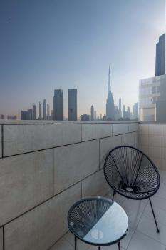 Silkhaus large modern studio with Burj Khalifa view, Dubaj (fotografie 2)