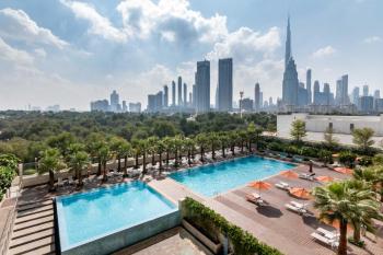 Silkhaus modern DIFC studio with Burj Khalifa view in Burj Daman, Dubaj (fotografie 4)