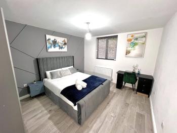 Stylish Spacious 1Bd Apt-KingBed-10min Heaton Park, Manchester (fotografie 4)