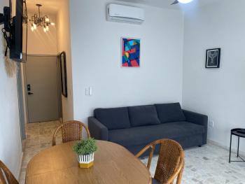 Ecosuite 2, Near the beach and shared terrace., Mazatlán (Foto 4)