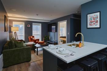 Hayy Luxury 1 Bed Apartment in Leeds City Centre, Leeds (Foto 2)