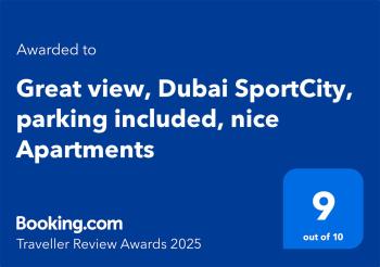 Big studio, Dubai SportCity, parking included, Dubai (photo 5)