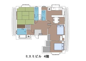 KYARA Hotelミスミ401, Tokio (foto 3)
