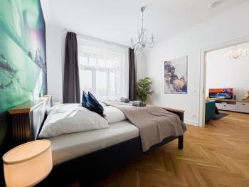 Erstklassiges Ferienapartment Citynah mit 1 Schlafzimmer - WiFi, TV, Küchenzeile, Waschmaschine&Trockner, Lipsk (zdjęcie 2)