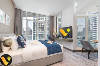 Vogue Vacation Homes, Business Bay Damac Maison Prive near Burj Khalifa and Dubai Mall, Studio Apartment with Balcony, Canal and City View, Access to all Amenities, Dubai (Foto 2)