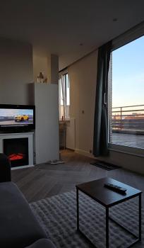 Studio penthouse lumineux avec grande terrasse de 40m2, Брюссель (фото 5)