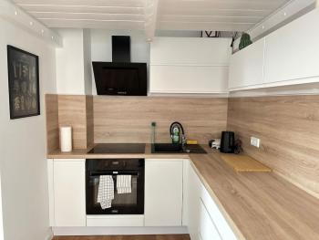 Gemütliche Wohnung mit Hochbett, Drážďany (fotografie 3)