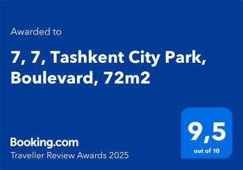 7, 7, Tashkent City Park, Boulevard, 72m2, Taškent (fotografie 3)