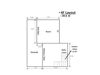 3R+2Baths/ Ewha / Sogang / near Shinchon & Hongdae, Soul (fotografie 4)