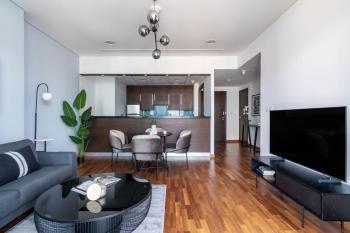 Silkhaus spacious high floor 1BDR in DIFC with stunning balcony, Dubaj (fotografie 3)