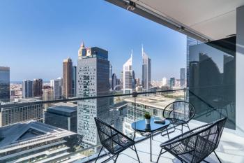 Silkhaus spacious high floor 1BDR in DIFC with stunning balcony, Dubaj (fotografie 4)