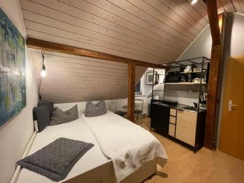 Modernes 1-Raum-Apartment, Drážďany (fotografie 4)