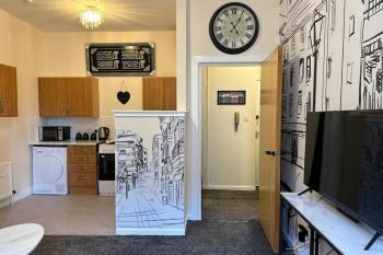 Central Glasgow Apt - Sleeps 2 & FreeParking During Weekend, Glasgow (Foto 4)