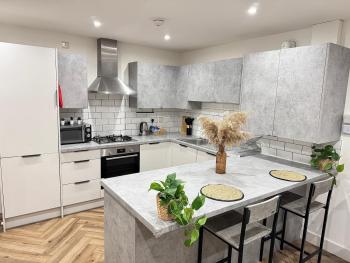 Birmingham Luxury Apartment- Large Flat - 2 Bed - Free parking - Washing machine - 50inch HD TV - Netflix, Birmingham (fotografie 4)