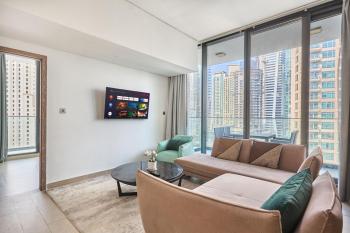 Luxury Living in Marina Liv Residence 2BR, Dubaj (zdjęcie 4)