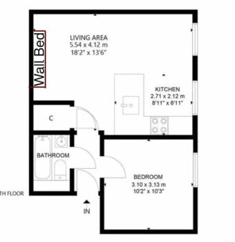 Castle Apartment G2, Эдинбург (фото 3)