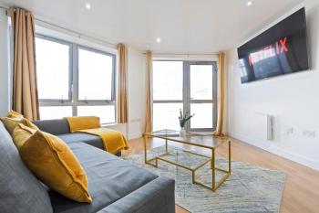 Chic Birmingham Apartment with 2 Bedrooms, Birmingham (fotografie 3)