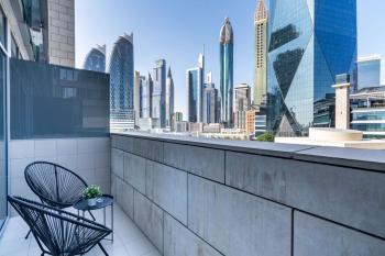 Silkhaus elegant studio in the central DIFC with balcony and city views, Dubaj (fotografie 2)