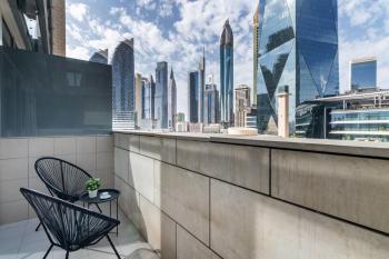 Silkhaus stunning studio in central DIFC with balcony, Dubaj (fotografie 2)