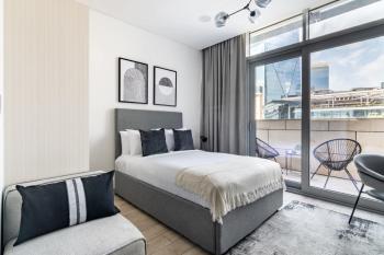 Silkhaus stunning studio in central DIFC with balcony, Dubaj (fotografie 4)