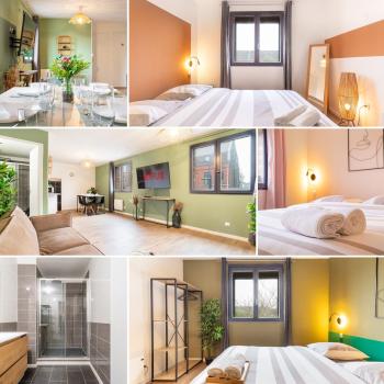 Cozy - 3 Chambres - Netflix - Kitchenette - Le Montesquieu, Roubaix (zdjęcie 2)