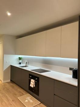 Spacious Central Apartment Terrace Gym Free Parking, Manchester (fotografie 4)