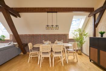 MARX - Charmantes Apartment für 6 Gäste in Trier - Stadtzentrum - Küche - Waschmaschine, Трир (фото 3)