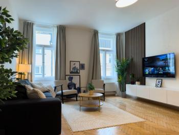 100m2 Wenceslas Comfort, 3BDR with Netflix, Praga (foto 2)