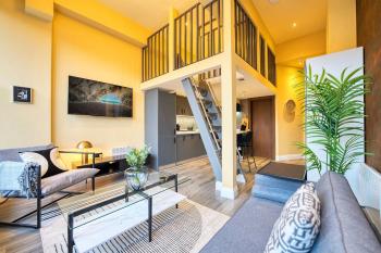 Union Court Mezzanine - B9 - Building has no lift and stairs to all apartments, Glasgow (foto 3)